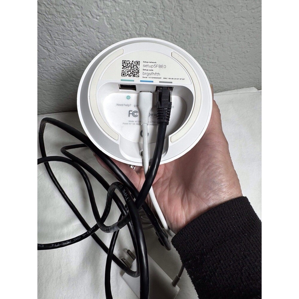 Google WIFI Mesh Wireless Router Nest Extender Model AC-1304 - Picture 2 of 3